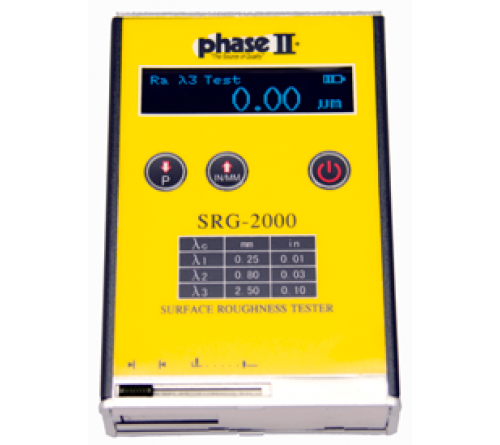 Phase II SRG-2000 Pocket-Sized Portable Surface Roughness Tester Profilometer
